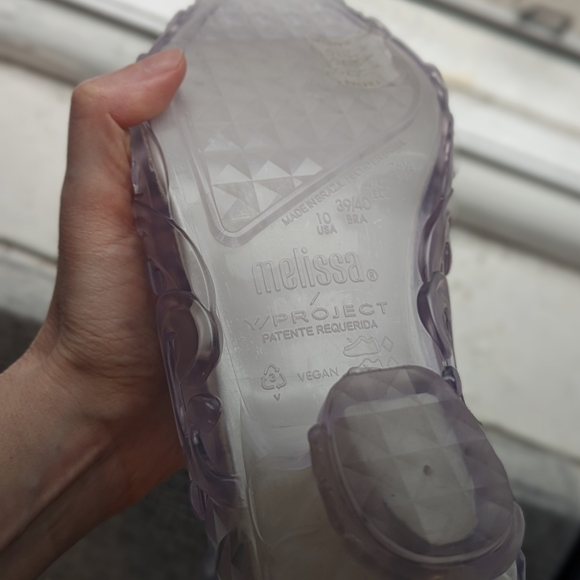 Y/Project x Melissa Court Boot in Clear - Picture 2 of 4